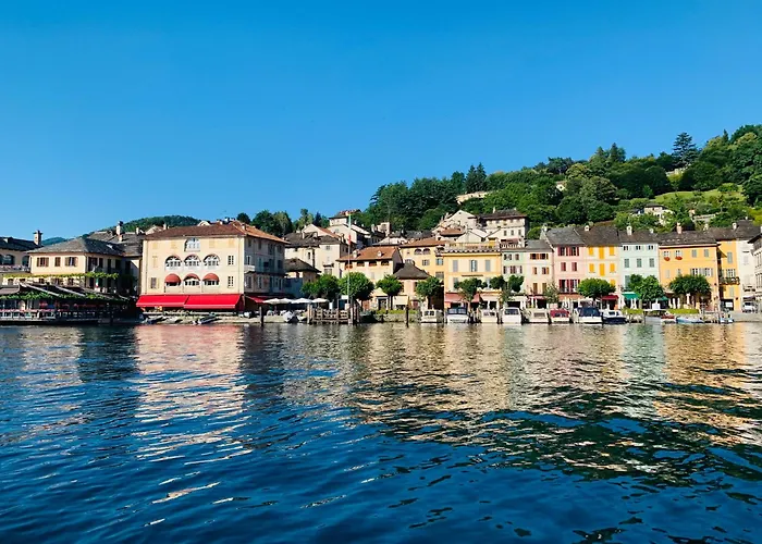 -ortaflats- Imbarcadero & Palazzotto Apartmán Orta San Giulio